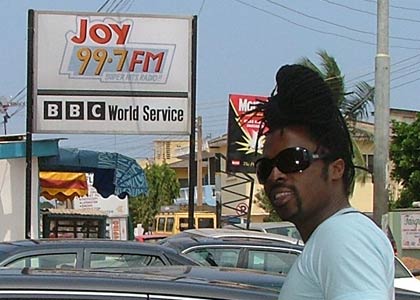 Quick stop off at Joy FM