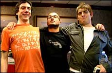 Zane Lowe with Snow Patrol