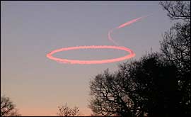 Picture: Vapour ring.