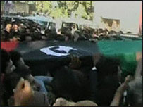 Caixão de Benazir Bhutto