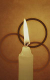 Three rings with one isolated