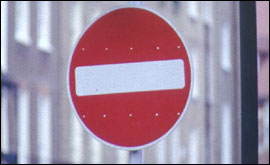 no entry sign