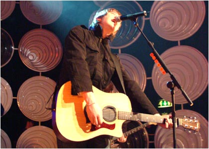 McFly on stage at the R1 / TOTP Christmas Party