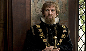 Ian Hart plays William Cecil, later Lord Burghley