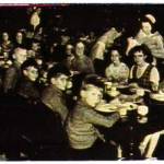 British evacuees, lunching at Hart House, Toronto University, August 1940. Brian Proctor is the fourth boy from the right; his sister Jean is the fourth girl from the right. British evacuees, lunching at Hart House, Toronto University, August 1940. Brian Proctor is the fourth boy from the right; his sister Jean is the fourth girl from the right.