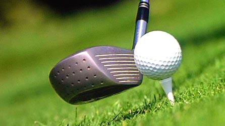 Golf club and ball