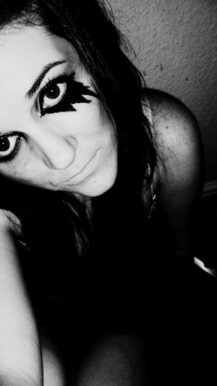 Black and white.