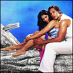 Tanisha and Dino Morea