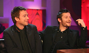Damon Albarn and Jamie Hewlett