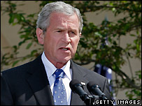 Ông Bush tỏ ra hân hoan trước thỏa thuận đạt được với Quốc hội về vấn đề ngân sách cho cuộc chiến Iraq