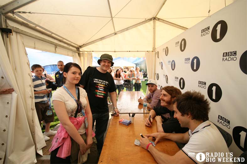 Backstage Pics