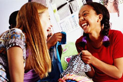 Image: Teen girls