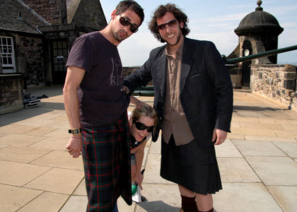 Thursday - Ghost hunting and Edinburgh Castle