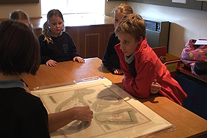 Children from Tutshill Primary School discover the slave trade has some of its roots in their local area.
