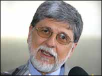 O chanceler brasileiro Celso Amorim