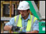 Cabot Circus worker