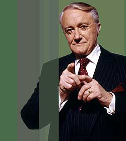 Robert Vaughn plays Albert Stroller