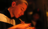 Benji B at Toku Toku food joint