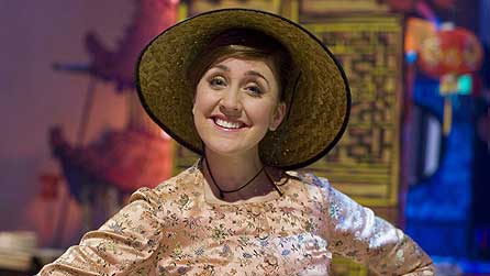 Katy Ashworth as Aladdin