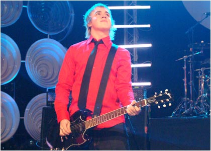 McFly on stage at the R1 / TOTP Christmas Party