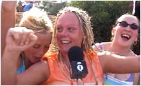 Donna and the girls from Belfast