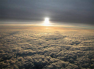 Above the clouds