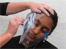Face painting of Kinetica performer