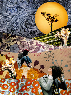 Photo-collage work by Lisa Busby, copyright Lisa Busby 2007