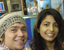 Sam Nixon and Konnie Huq