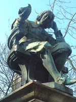 Statue. 