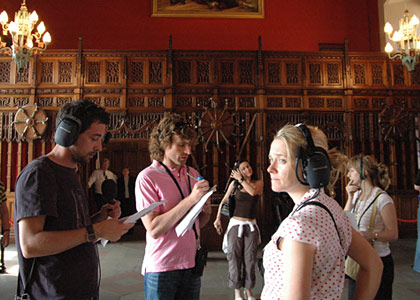 Thursday - Ghost hunting and Edinburgh Castle