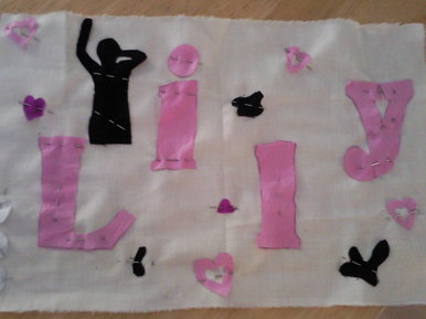 Lily Allen applique