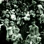 Somewhere in this photograph is evacuee Maurice arriving at Williton Railway Station, nr Watchet in Somerset during May 1941. Kind permission to use this photograph has been given by Steve Minot, who was given the photograph collection by H H  Hole (now deceased)who was the photographer.