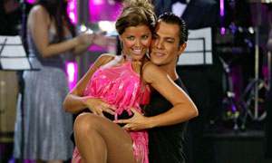 Sónia Araujo and Ricardo Silva dance for Portugal