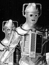 The Cybermen on the moon