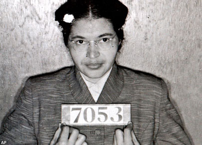 Rosa Parks mugshot