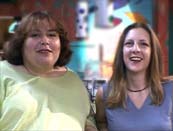 Melinda Metz and Laura Burns