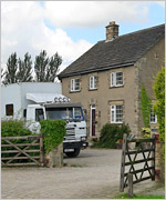 Angie and Bradley's home in Kirkby Overblow