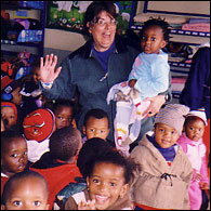street kids in South Africa in 2003