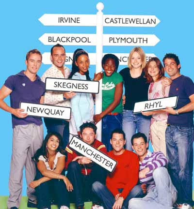 The presenters of the CBBC Roadshow