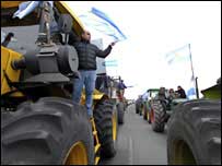Greve na Argentina
