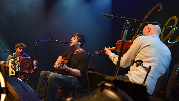 Lau kicked off proceedings at The Old Fruitmarket