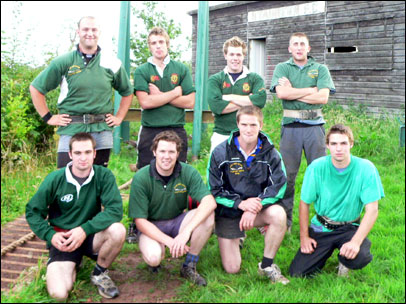 Hay-on-Wye tug of war team