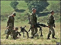 Російські вояки в Чечні