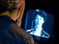 Maureen Lipman as The Wire in Doctor Who