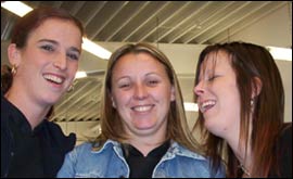 Smiling  students