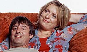 Neil Morrissey as Barry and Claire Rushbrook as Carrie