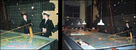 RAF plotting room