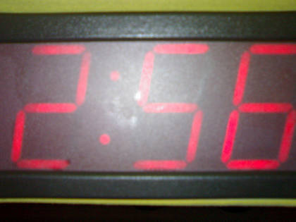 Time check!