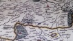 A Historic map of Ayrshire and the afton Lodge Estate